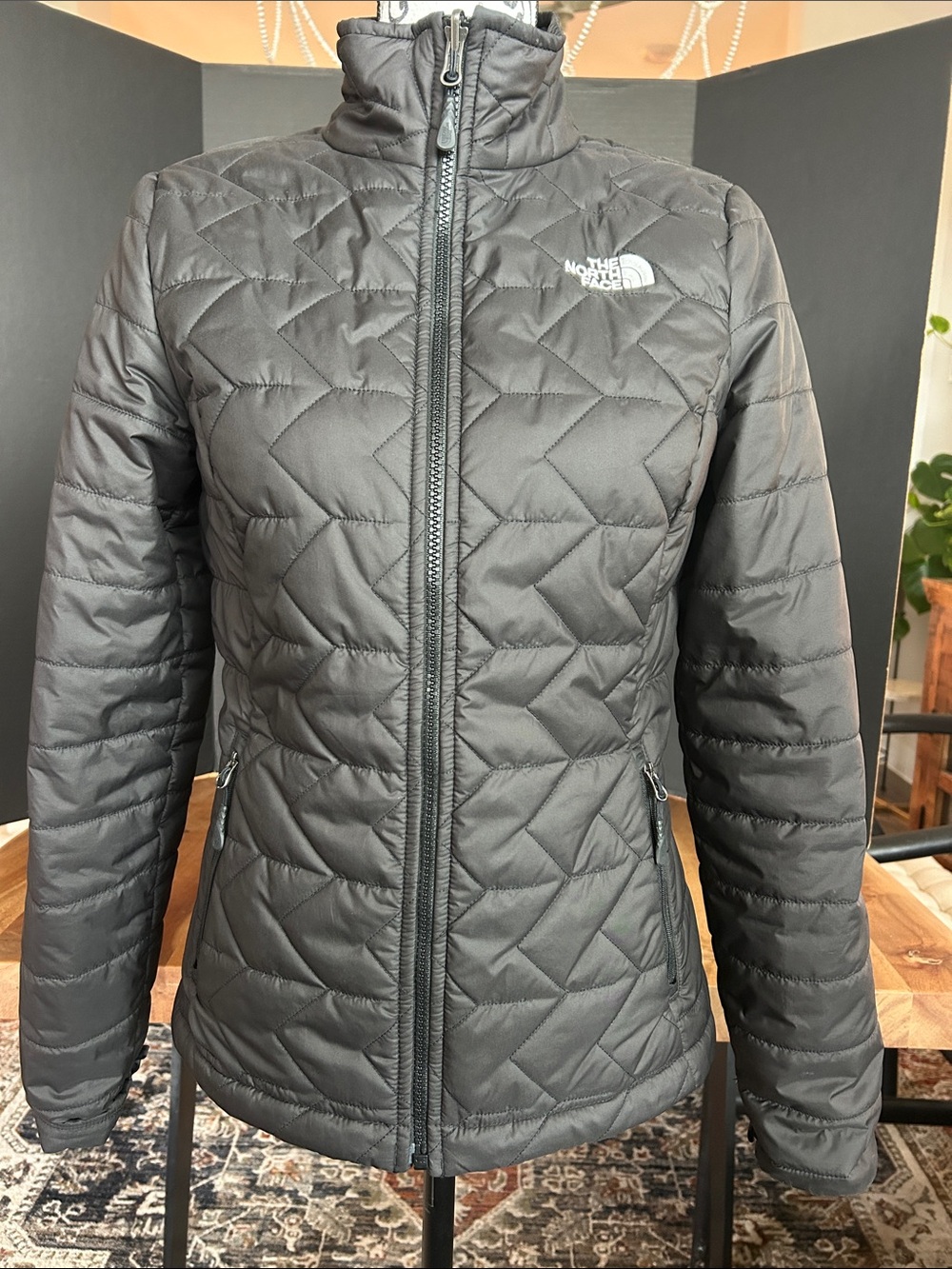 The North Face Women's Black Quilted Puffer Jacket